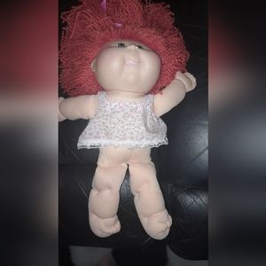Cabbage patch red hair green eyes vintage